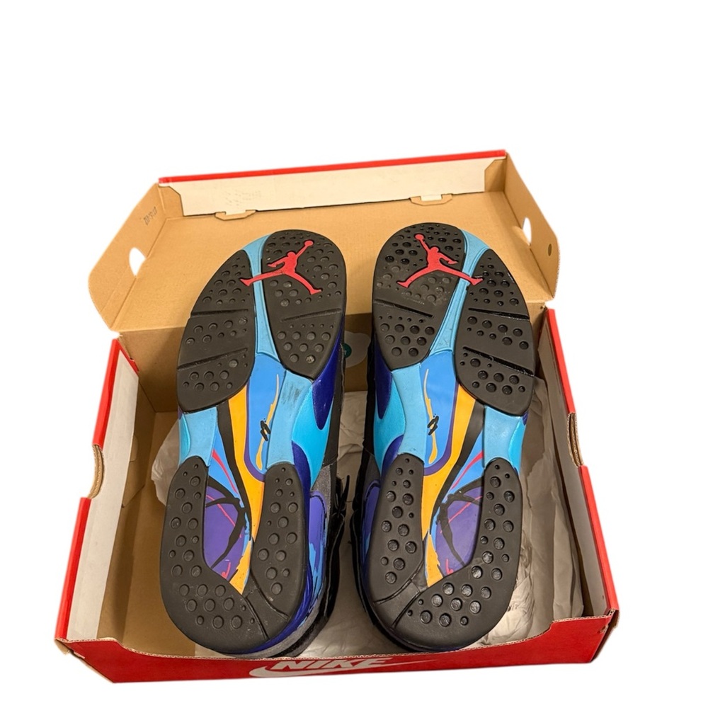 Air Jordan Retro Aqua 8 2015 size 12 men’s - Picture 4 of 5